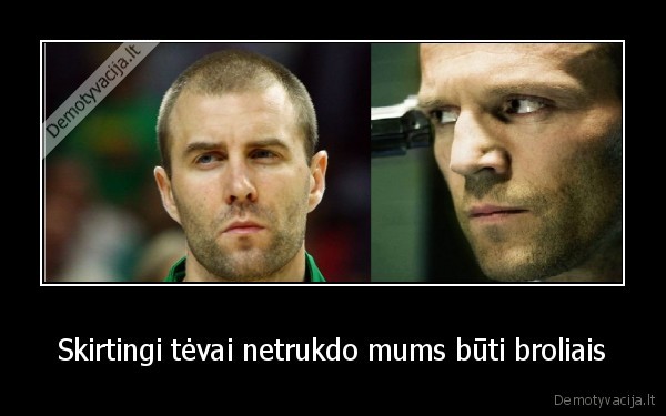 Skirtingi tėvai netrukdo mums būti broliais