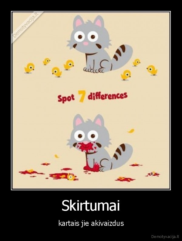skirtumai