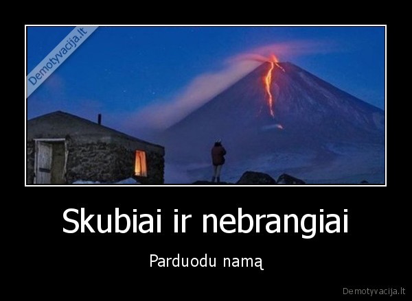 skelbimas,parduodamas, namas,ugnikalnis