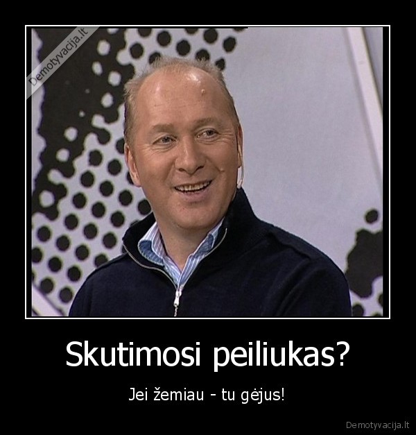 Skutimosi peiliukas?