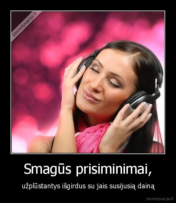 prisiminimai, muzika