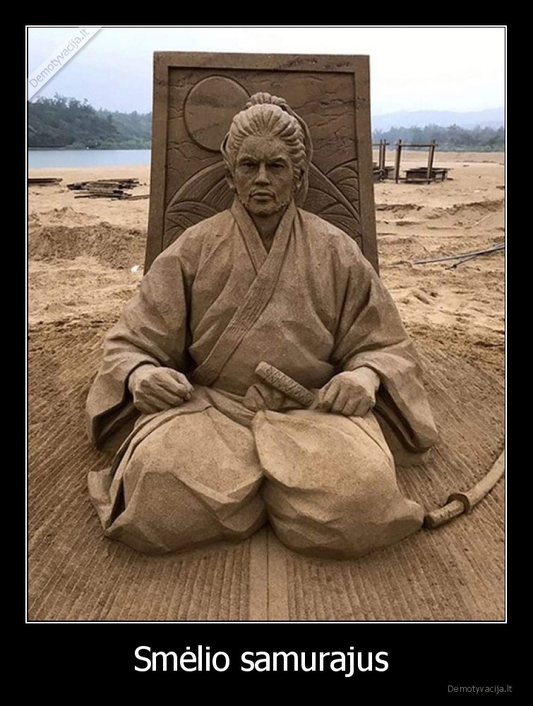 samurajus,smelis,skulptura,menas