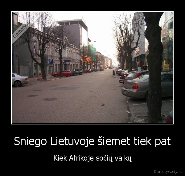 juodas, humoras,sniegas, lietuvoj,sotus, vaikai