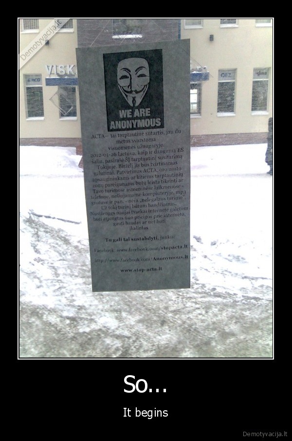 acta, propoganda, autobuse