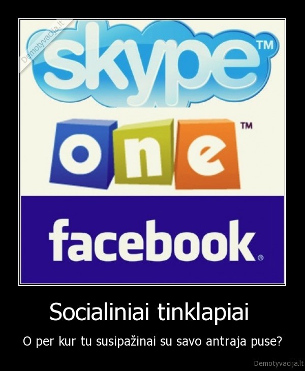 ljabja, kja, vk, duok, skype, turi, facebook