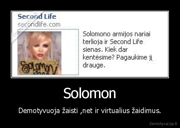 solomon,facebook,second, life