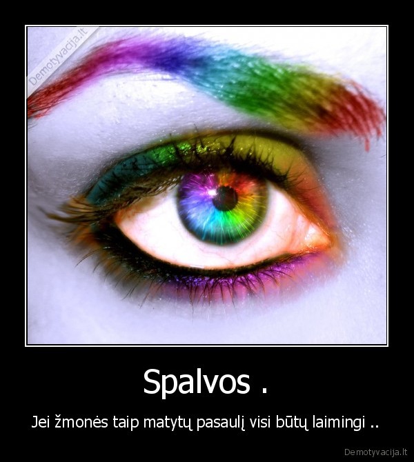 Spalvos .