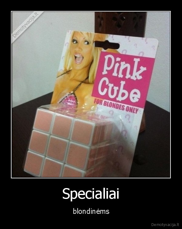 blondines,rubikas, kubikas