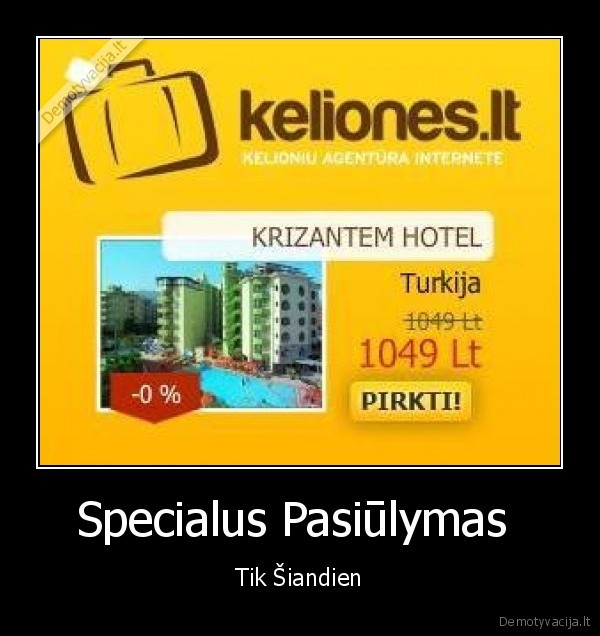 Specialus Pasiūlymas 