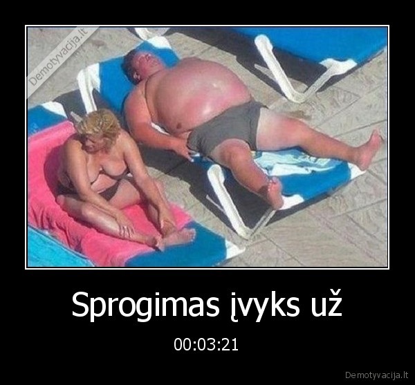 Sprogimas įvyks už