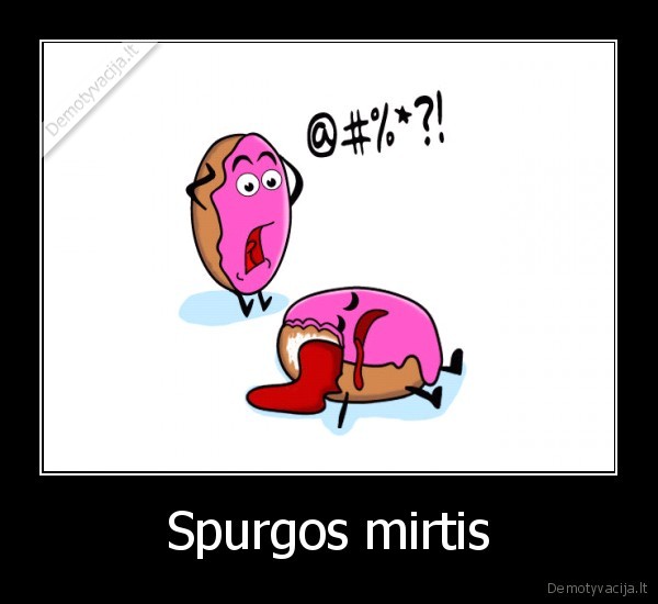 Spurgos mirtis
