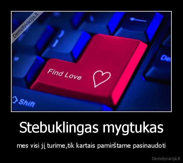 Stebuklingas mygtukas