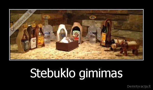 Stebuklo gimimas