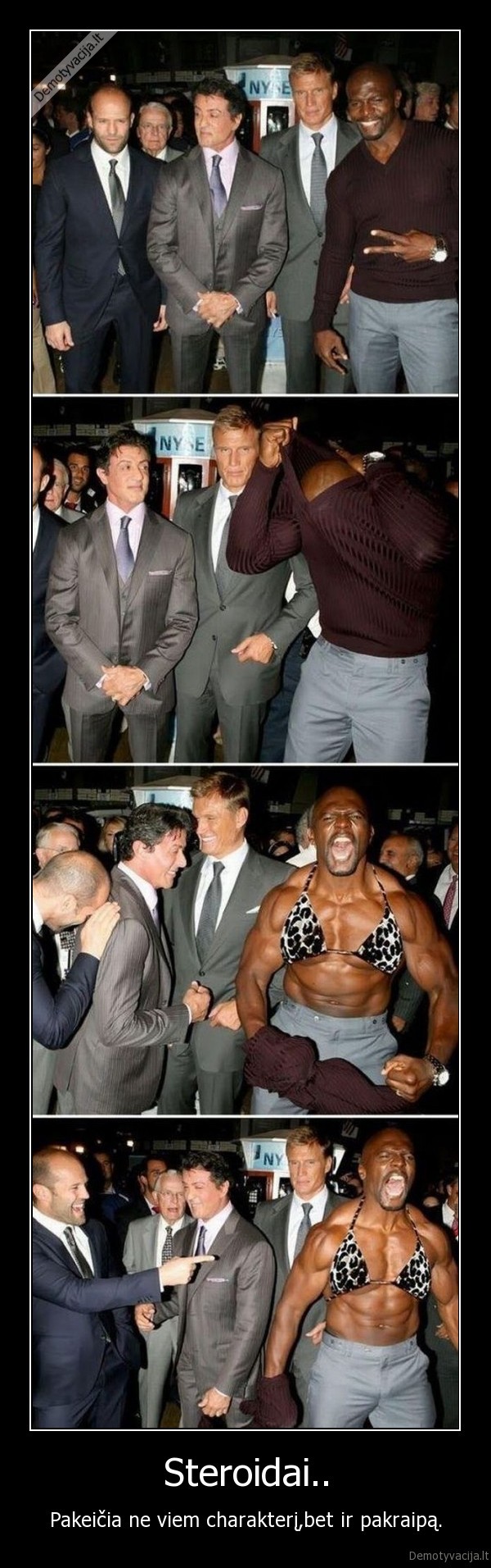 raumenys,juodckis,stalone,rokis,steroidai