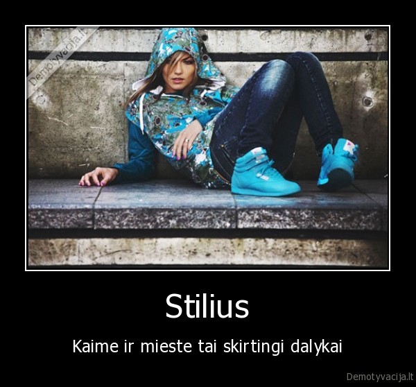 stilius, kaimas, miestas