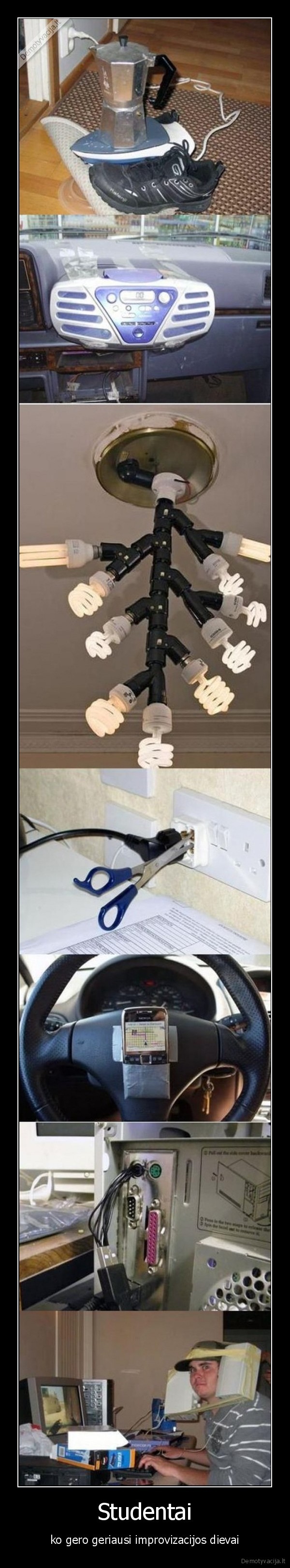 studentai,improvizacijos,dievai