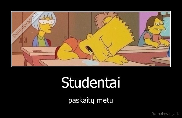 studentai,miegoti,paskaitos