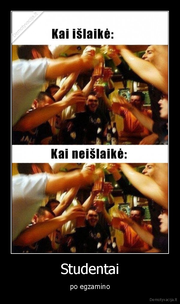 studentai,egzaminas