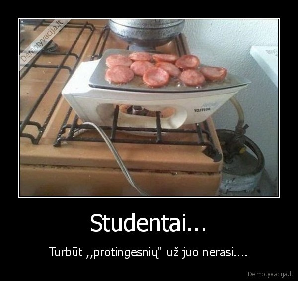 Studentai...