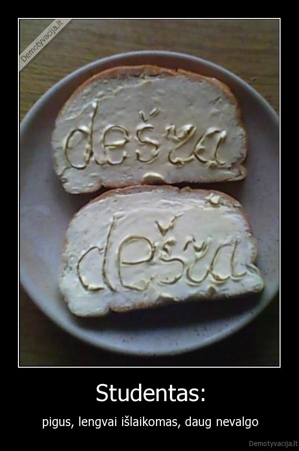 Studentas: