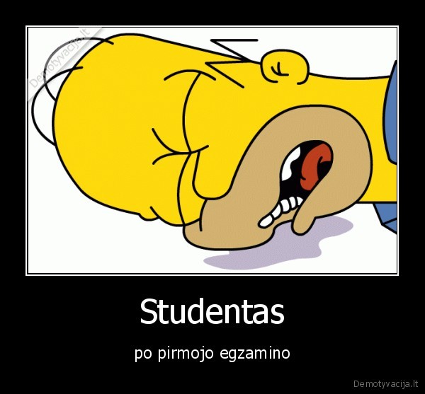 studentas,egzaminai,isgeres