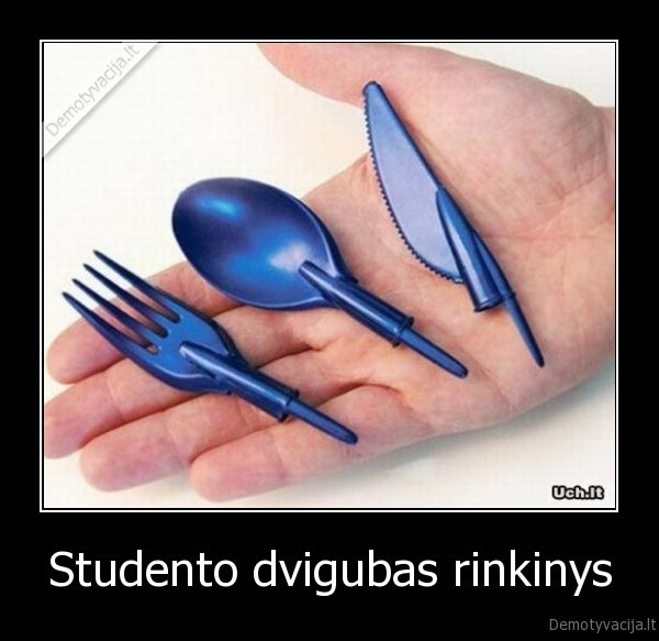Studento dvigubas rinkinys