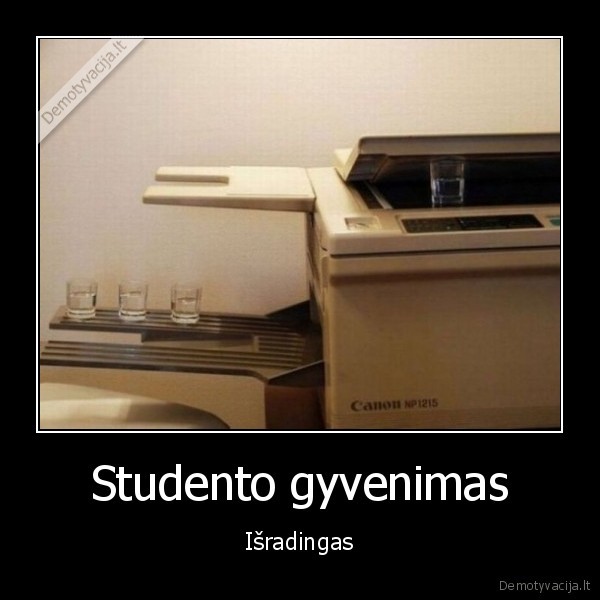 Studento gyvenimas