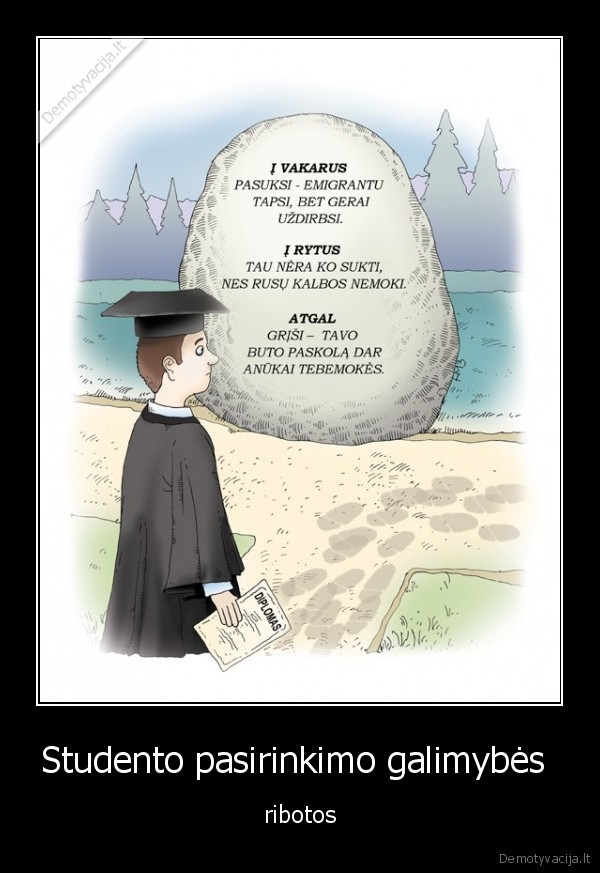 Studento pasirinkimo galimybės 