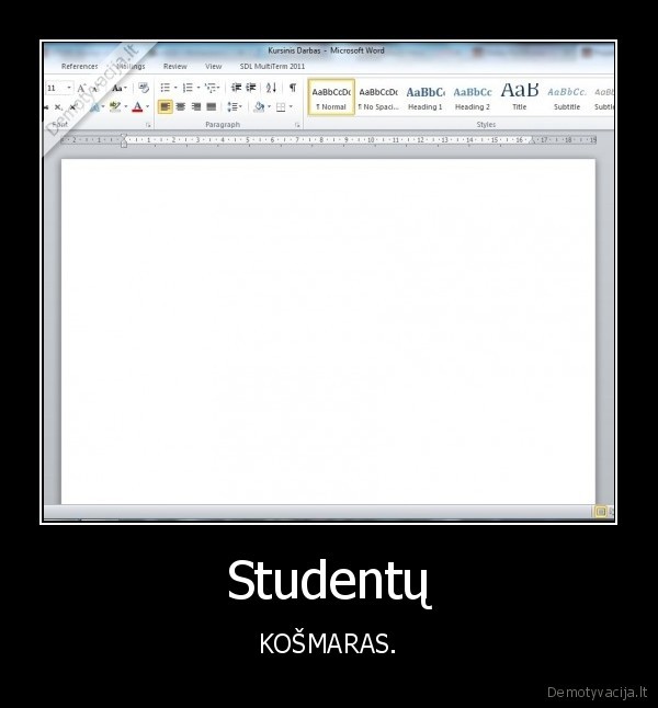 kursinis,bakalaurinis,tuscia,rasyti