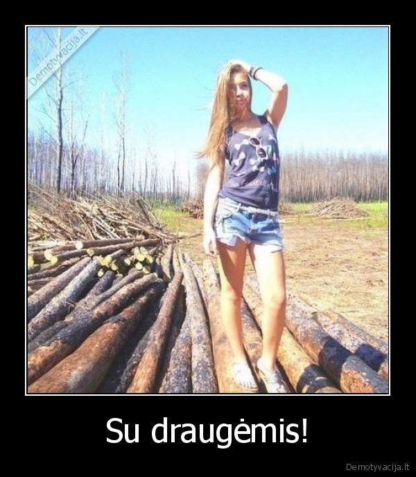 malka,mergina, pozuoja