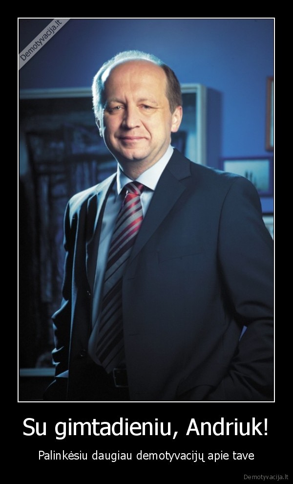 kubilius, gimtadienis