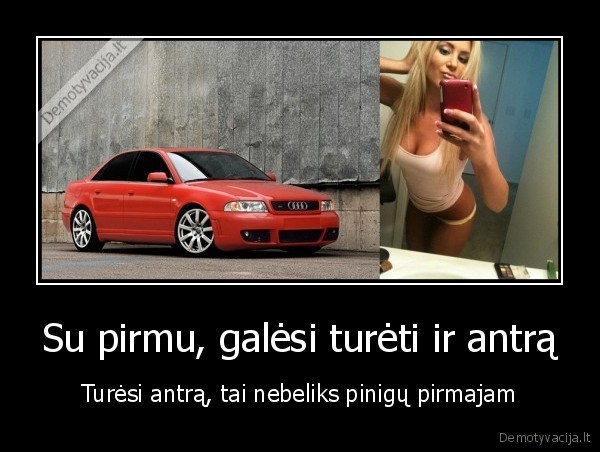 pirmas,antras,audi,automobilis,blondine,mergina,pinigai