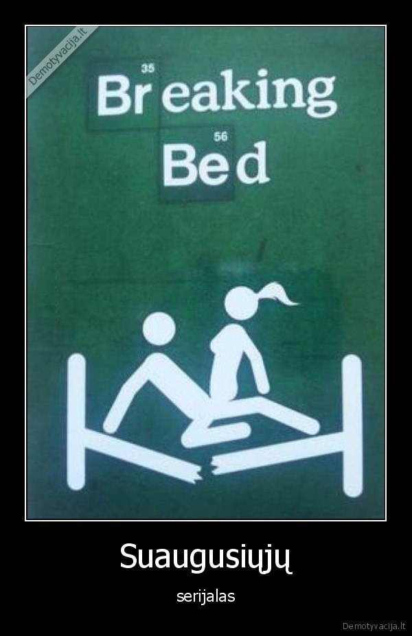 breaking, bed