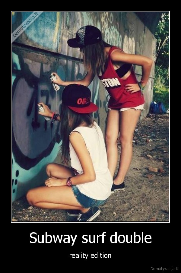 subway, surfers,gyvenimas,dvi, meginos,dazai,siena,stilius