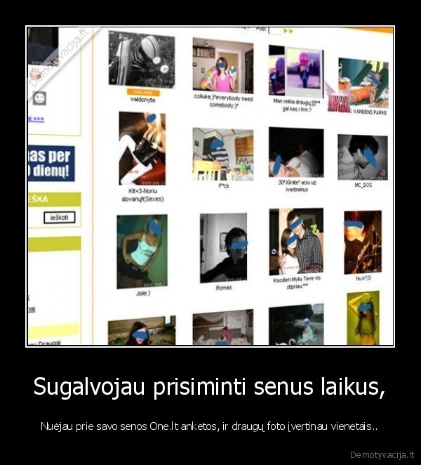 one.lt,pazintys,nuotrauku, vertinimas