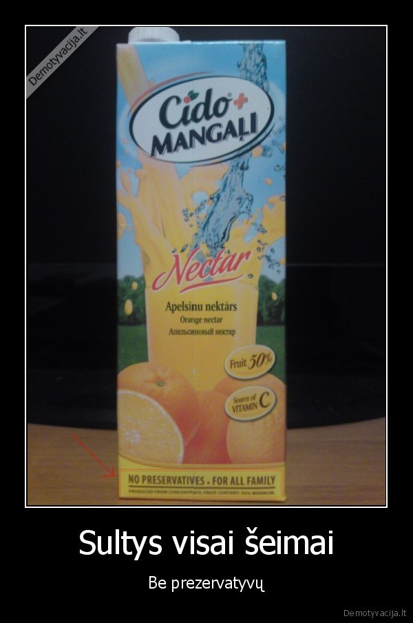 Sultys visai šeimai