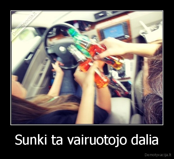 Sunki ta vairuotojo dalia