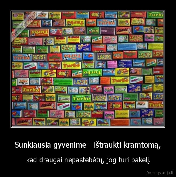 kramtoma, guma,sunku