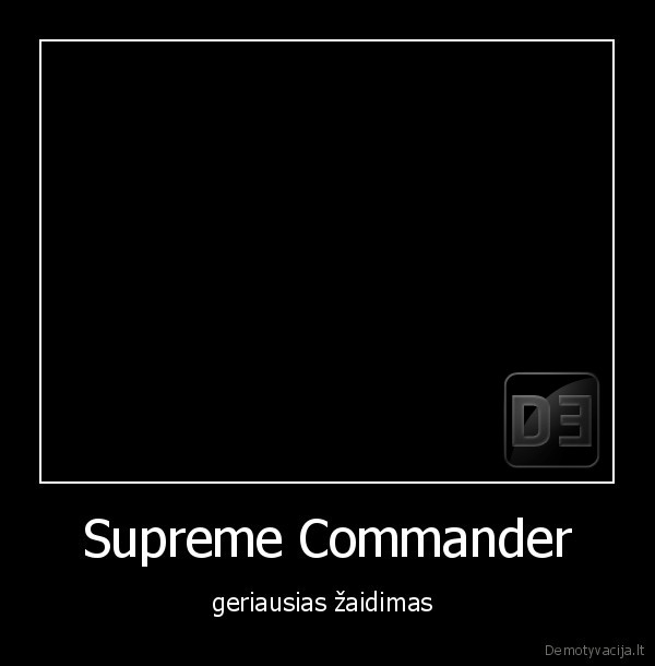Supreme Commander