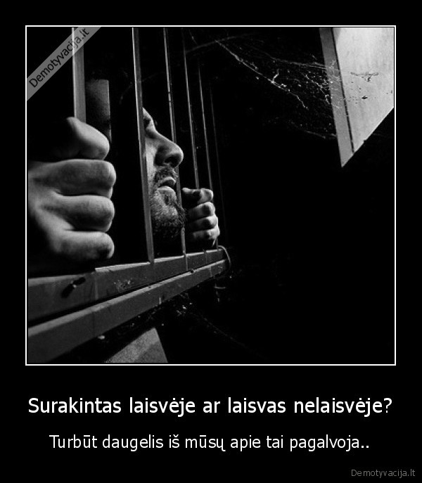 surakintas,laisve,daugelis,galvoti