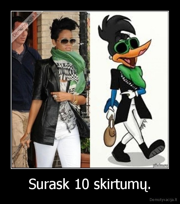 Surask 10 skirtumų.
