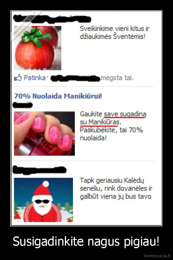 Susigadinkite nagus pigiau!