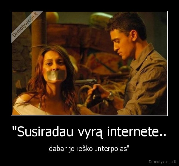 internetines, pazintys