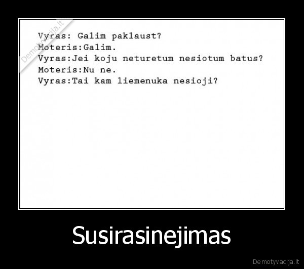 Susirasinejimas