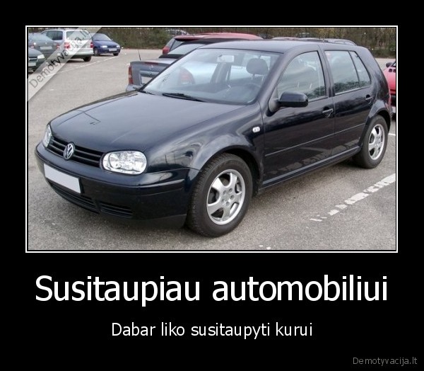 Susitaupiau automobiliui