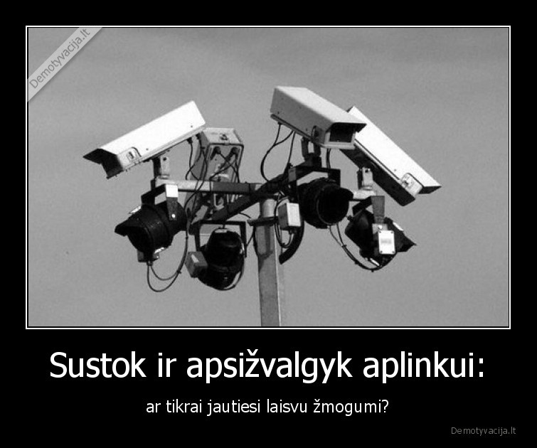 laisve,kameros,stebi,visus