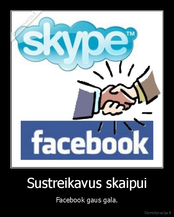 Sustreikavus skaipui