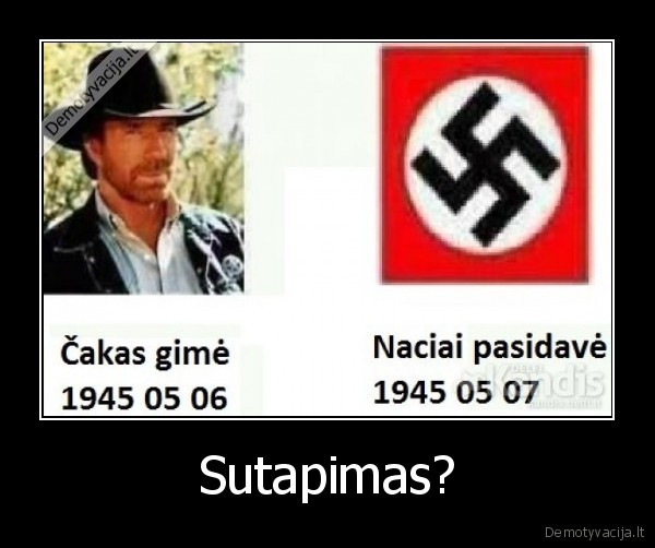 Sutapimas?