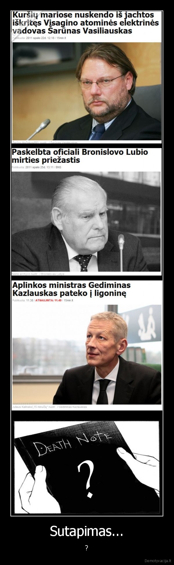 death, note, politika