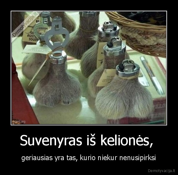 Suvenyras iš kelionės, 